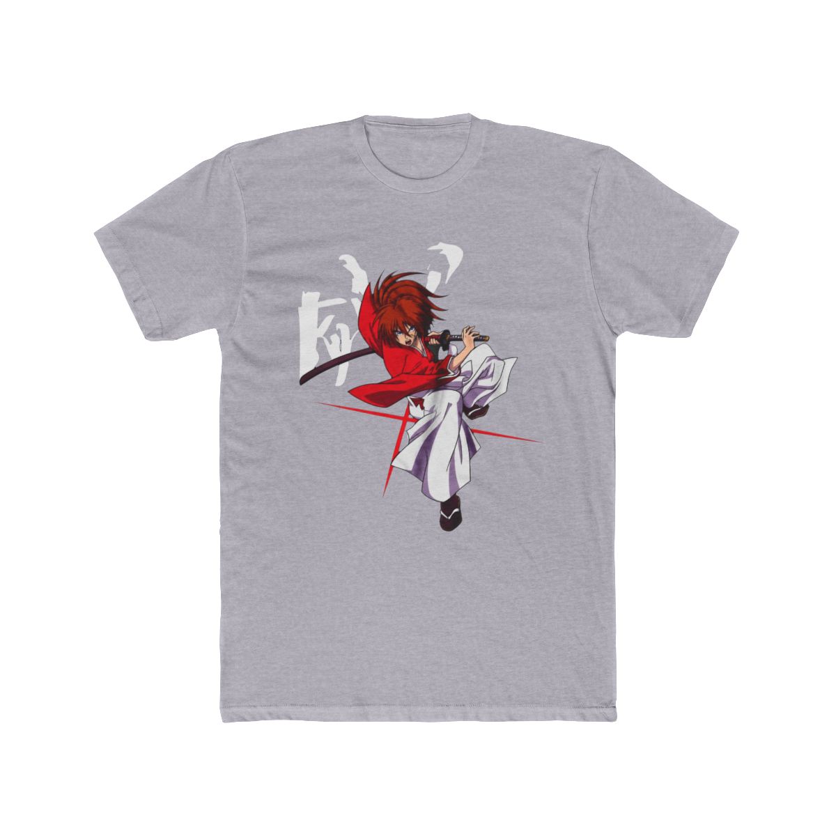 Rurouni Kenshin T Shirt Samurai X Himura Anime Sagara Yukishiro Shirt All Size - alternate angle 3, merchandise