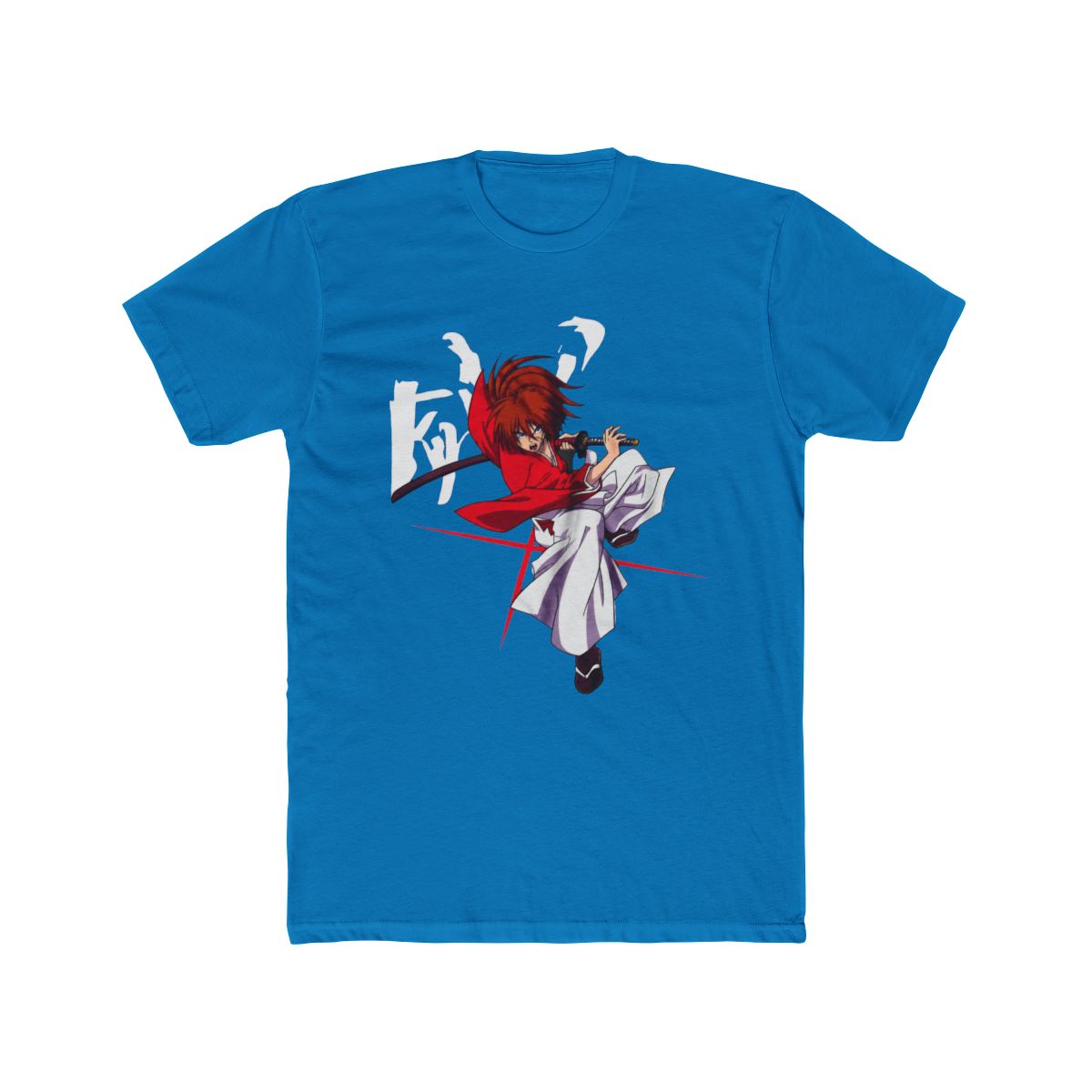 Rurouni Kenshin T Shirt Samurai X Himura Anime Sagara Yukishiro Shirt All Size