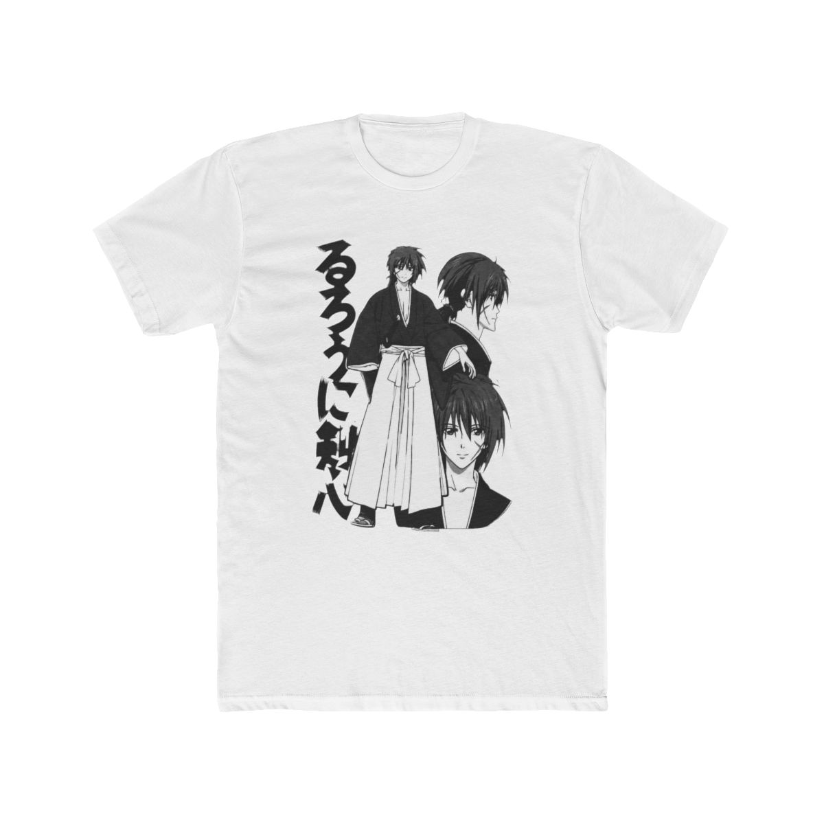Oro Gold Minimalist T Shirt | Modern Everyday Tee | Rurouni Kenshin