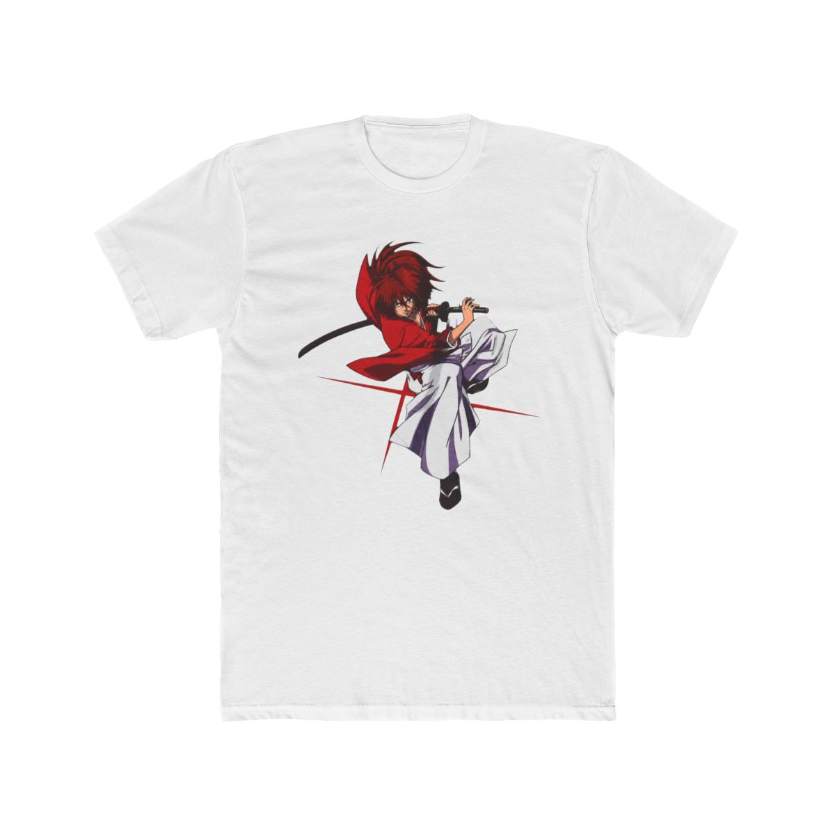 Rurouni Kenshin T Shirt Samurai X Himura Anime Sagara Yukishiro Shirt All Size | Rurouni Kenshin Official Merch | Rurouni Kenshin Merch Store